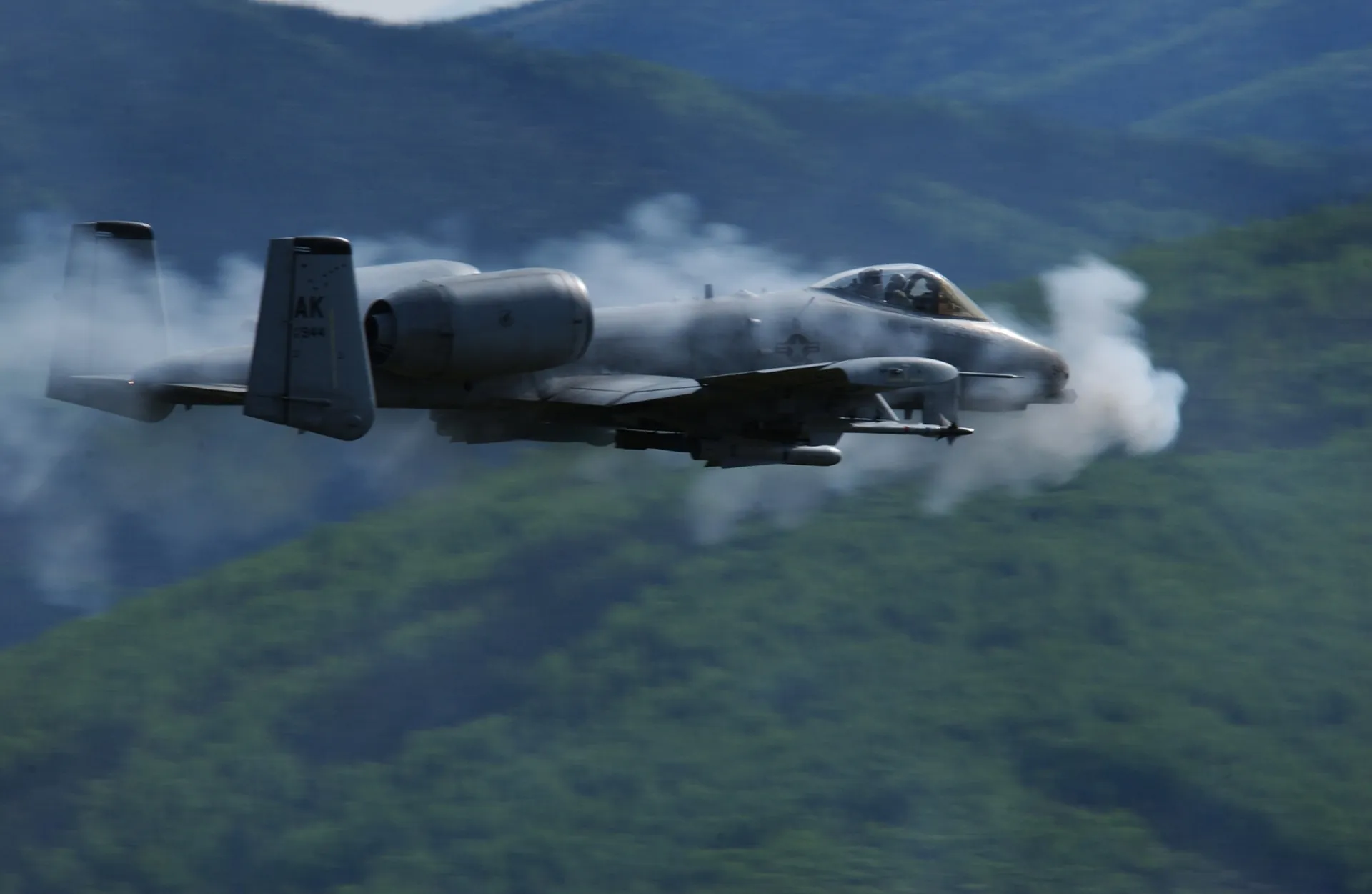 A-10 Thunderbolt II aircraft, representative host system