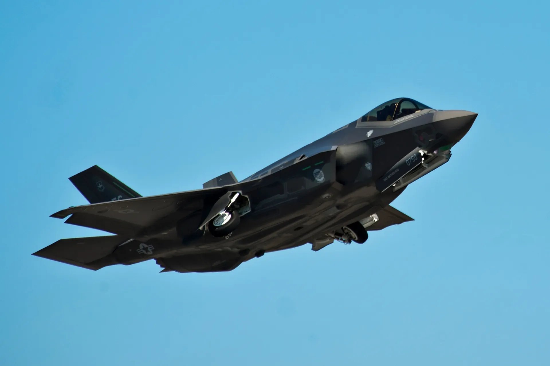 F-35A Lightning II aircraft, representative host system